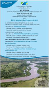 XIX Seminário de Desenvolvimento Institucional de Mato Grosso do Sul